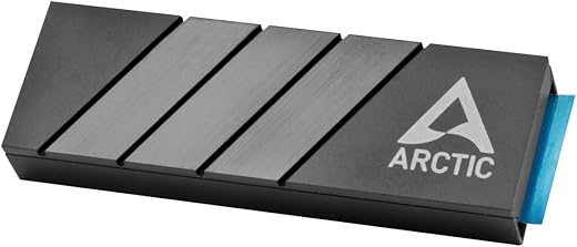 ARCTIC M2 Pro – Heatsink Cooler for M.2 2280 SSD, with ARCTIC TP-3 Thermal Pads Black