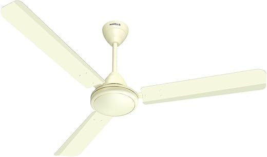 Havells Mozel XP 1200mm Ceiling Fan, Best in Class Base Fan with High Air Delivery, Energy Saving & 100% Pure Copper Motor | 2 Year Warranty | Bianco