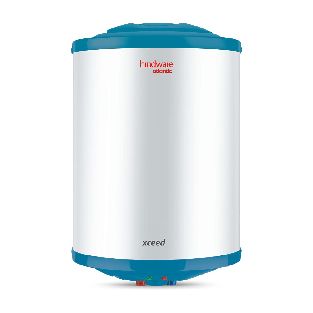 hindware smart appliances Atlantic Xceed 25L 5-Star Rated Electric Water Heater (White)