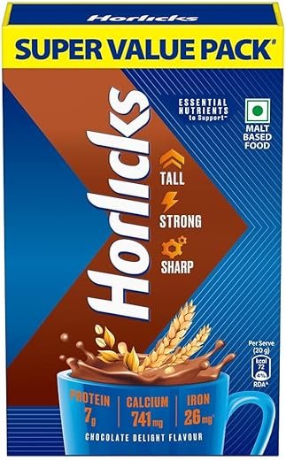 Horlicks Chocolate Nutrition Drink || 1 kg Refill Pack