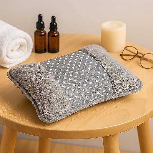 Wuze Electric Pocket Hot Warm Water Heating Bag for Instant Pain Relief in Menstrual Cramps, Arthritis, Back Pain Hot Water Bottle|2 Hours Retention|Quick Charging|