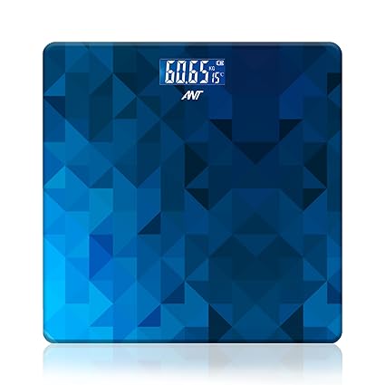 ANT Flora Prism Digital Bathroom Scale forBody Weight Highly Accurate Body Weighing Machine Compact Size