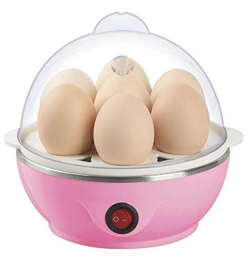 Egg Boiler Electric Automatic Off 7 Egg Poacher For Steaming, Cooking, Boiling And Frying, (350 Watts,Multicolor)