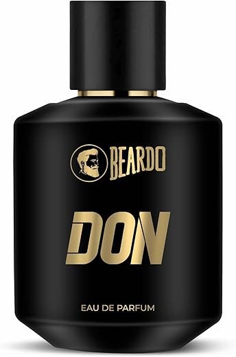 Beardo Perfume For Men - Don, 50ml | With Melon, Jasmin, Vannila Intense Fresh | Strong Long Lasting Mens Perfume | EAU DE PARFUM Men | Ideal Gift For Men | Valentines day gift for husband | Gift for boyfriend | Gift for Men