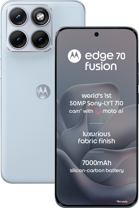 MOTOROLA Edge 70 Fusion (Pantone COUNTRY AIR, 128 GB)(8 GB RAM)