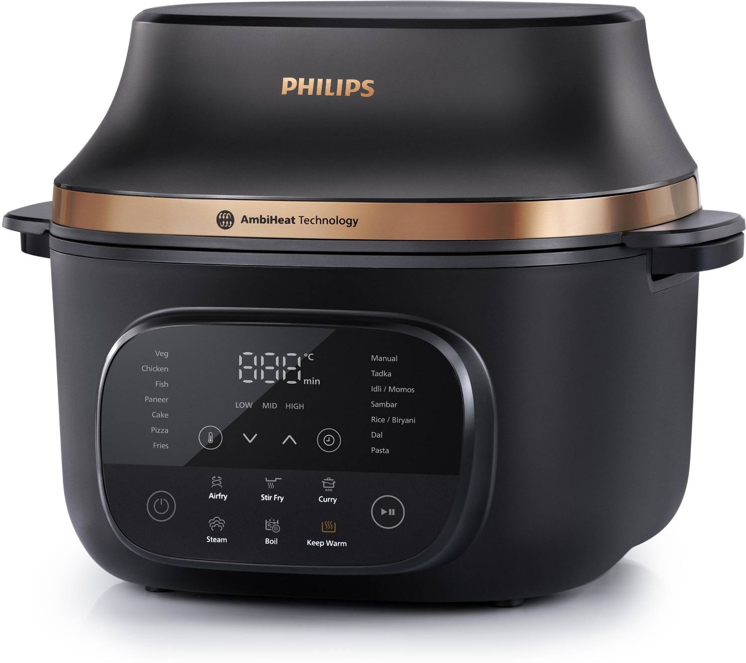 PHILIPS NX5300/00 OneChef, Smart All in One Cooking Device, 33-in-1 Functions Air Fryer