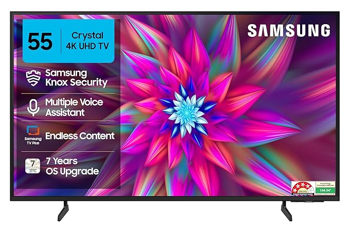 Samsung 138 cm (55 inches) Crystal 4K Vista Pro Ultra HD Smart LED TV UA55UE86AFULXL