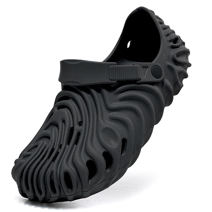 Kraasa Men’s Lightweight Classic Clogs Sandals with Adjustable Back Strap & Daily Used Slipper with Lightweight Design for Men’s & Boy’s