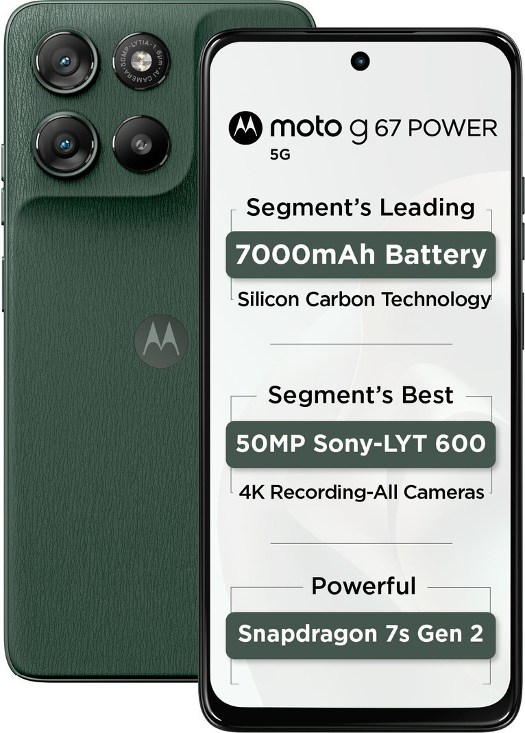 MOTOROLA g67 power 5G (Pantone CILANTRO, 256 GB)