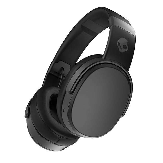 Skullcandy Crusher Wireless Over-Ear Bluetooth Headphones – Black