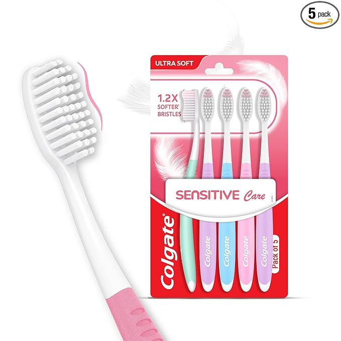 Colgate Gentle Sensitive Care Ultra Soft Bristles Toothbrush – 5Pcs