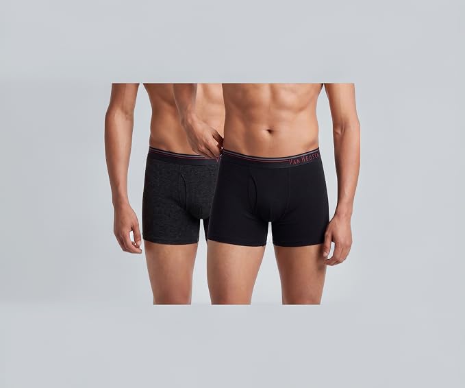 Van Heusen Men’s Cotton Boxer Briefs Pack of 2 – style 10032