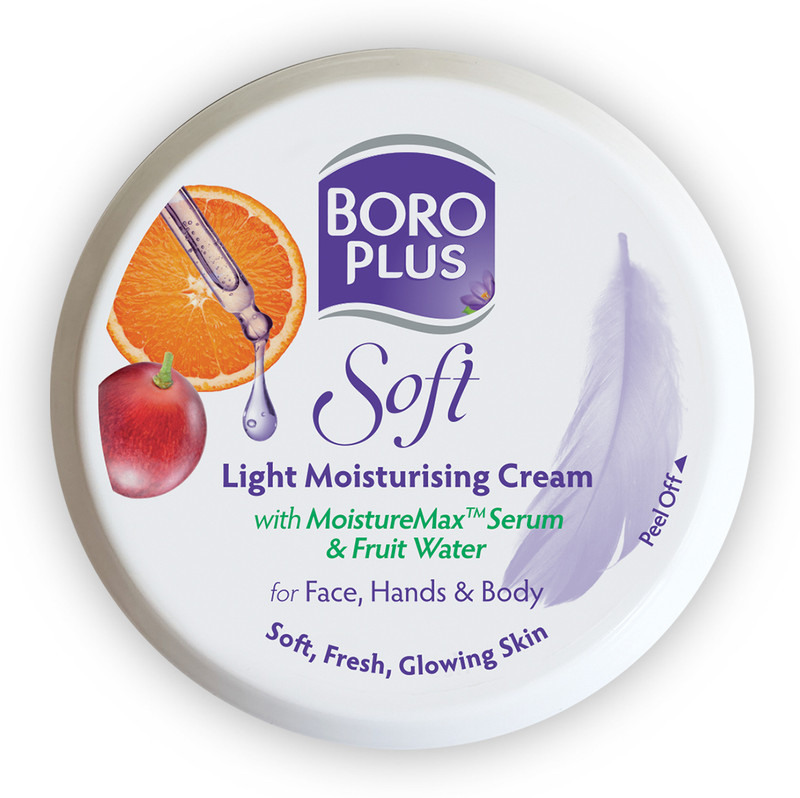 BOROPLUS Soft Light Moisturising Cream Light & Non-sticky|Provides 24 hour moisturisation