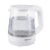 Amazon Basics 1.5 Litre Electric Glass Kettle | 1350W | 360° Swivel Base | Led Indicator | Dry Boil Protection |Auto Shut-off & Overheat Protection | Multipurpose Travel Kettle