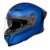 STUDDS Helios ISI and DOT Certified Full Face Helmet with Antifog 100 Lens, Sporty Spoiler (MATT Blue – XL)