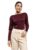 ATHENA LIFESTYLE Purple Regular Sleeves Solid Casual Top