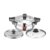 Pigeon All in One Super Cooker Stainless Steel 3 L Induction Bottom Pressure Cooker (Stainless Steel)