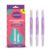 Evereve Face & Eyebrow Razor for Women, Pack of 3, Dual-Blade Head for Shaving with Precision & Coverage, German Steel Blades, Instant Painless Hair Removal, For All Skin Types, Dermaplaning Tool