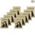 Nisha Nature Mate Henna Based Hair Color Powder Without Ammonia Natural Hair Colour for Women & Men 10gm Pack of 10 (Original Black)