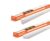 Halonix 5W 1Ft Streak Square cool White pack of 2, Cool day Light