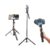 DIGITEK® (DTR-555 SS) 5.57ft Foldable Tripod Selfie Stick for Smartphones & Gopro Action Cameras, 360° Rotation, 3-Leg Base, 2Kg Load, 10m Wireless Remote, 7 Section Adjustable, for Selfie & Vloggers