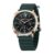 Daniel Hechter Paris Cluny Collection Multifunction Watch for Men with Round Dial, Date Display and Wavy Pattern Silicon Strap