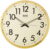 Ajanta Quartz Wall Clock (32 cm x 32 cm x 2 cm, Ivory Dial and Golden Rim) Rs.399 – Amazon