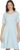 Amazon Brand – Eden & Ivy Women’s Crepe Fit and Flare Knee-Length Dress (ENISS22WDR306_Lt Blue_L)