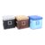 Amazon Brand – Solimo Fabric Storage Box with Lid, Medium, Set of 3, Multicolor