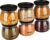Amazon Brand – Solimo Plastic Storage Jar and Container Set I Air Tight & BPA Free Containers for Kitchen Storage Set I Grocery Kitchen Container Set I Multipurpose Jar,800 Ml Each, Set 6, Black