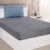 Amazon Brand – Solimo Water Resistant Cotton Single Mattress Protector 72″x36″ – Grey