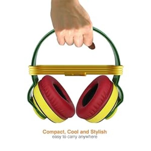 Amkette Trubeats Freespirit Rasta Headset
