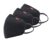 Asian Unisex Reusable 6 layer black Outdoor Face mask (Pack of 3)