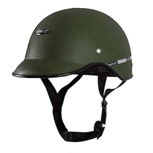 Autofy Habsolite All Purpose Safety Helmet with Strap for Bikes (Green, Free Size)