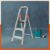 Bathla Advance Carbon – 3 Step Foldable Aluminium Ladder with Scratch Resistant Smart Platform and Sure-Hinge Technology (Orange)