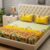 Bombay Dyeing 160 TC Microfiber Double Floral Bedsheet (2 Pillow covers, Yellow) Rs.999