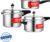 Butterfly Aluminium Pressure Cooker 2 L, 3 L, 5 L Outer Lid Pressure Cooker  (Aluminium)