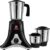 Cello Crown Grind-N-Mix Mixer Grinder 500Watt with 3 Stainless Steel Jars, Black
