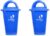 Cello Kleeno Plastic Garbage Dustbin With Dome Lid 110 LTR (Blue/Blue) Combo