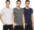 Chromozome Mens Cotton Rich T-Shirts (Pack of 3)