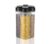 Clazkit Airtight Transparent Plastic Lock Food Storage 4 Section Container Jar for Grocery, Fridge Container Pack of 1, 2500ML