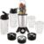 Cookwell Bullet Mixer Grinder (5 Jars, 3 Blades, Silver) – Copper, 600 Watts – 2 Year Warranty