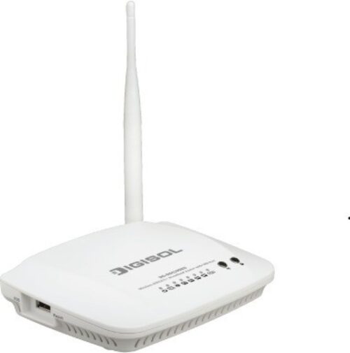 Digisol DG-BG4100NU 150 Mbps Wireless ADSL 2/2+ Broadband Routerwith USB Port Router(White)