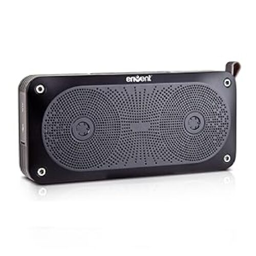 Envent LiveFree 370 ET-BTSP370-BK Wireless Portable Bluetooth Speaker: Envent LiveFree 370 (Black)
