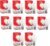 Eveready 12W Led Light Bulb | High Efficiency & Glare-Free Light | 4KV Surge Protection | with Wide Operating Voltage Range | 100 Lumens Per Watt | Cool Day Light (6500K) | Pack of 10 b22d