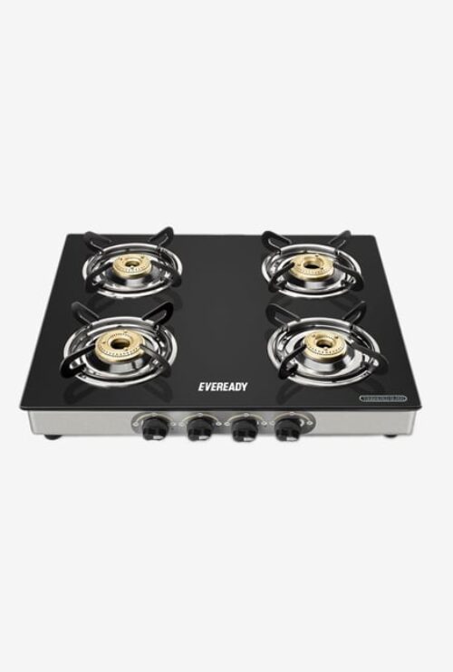 Eveready TGC 4B 4 Burner Gas Stove (Black)