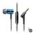 Evidson Raver in-Ear Wired Earphones with Mic, Made in India (Blue)