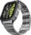 Fire-Boltt Maverick Smartwatch 51.308mm (2.02 inch) IPS Display, Luxury Stainless Steel Look, 320×385 Pixel Resolution, Bluetooth Calling, Voice Assistant (Black Silver)