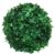 Fourwalls PVC Plastic Artificial Eucalyptus Boxwood Topiary Grass Ball (18 cm Total Diameter, Green)