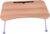 FurnCentral Engineered Wood Portable Laptop Table  (Finish Color – Walnut)